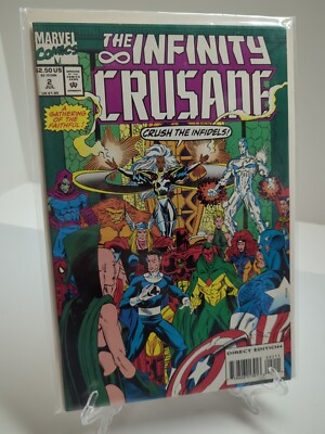 Infinity Crusade #2 (1993), Marvel Comics, Sasquatch Is On Cover And He Rules