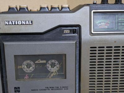 National RQ−448 RADIO CASSETTE RECORDER | eBay