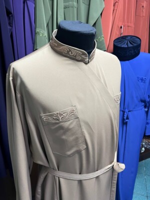 Embroidered Cassock with grape embroidery - Orthodox vestments of a priest
