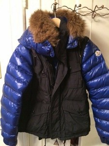 moncler mens jacket fur