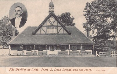 POSTKARTE - LONDON - WESTMINSTER SCHOOL - AFB - PAVILLON UP FIELDS J ELSON COACH