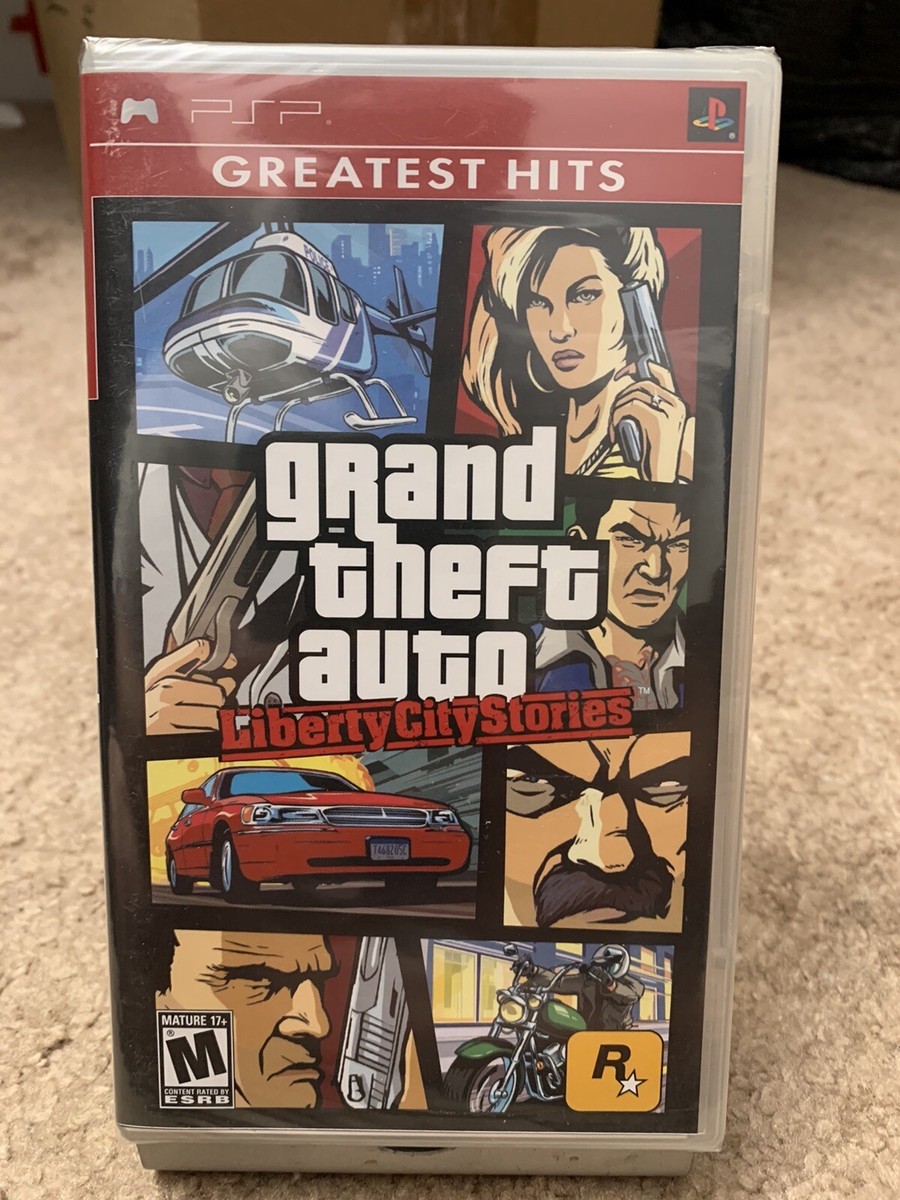 Grand Theft Auto: Liberty City Stories (Sony PSP, 2005) Brand New