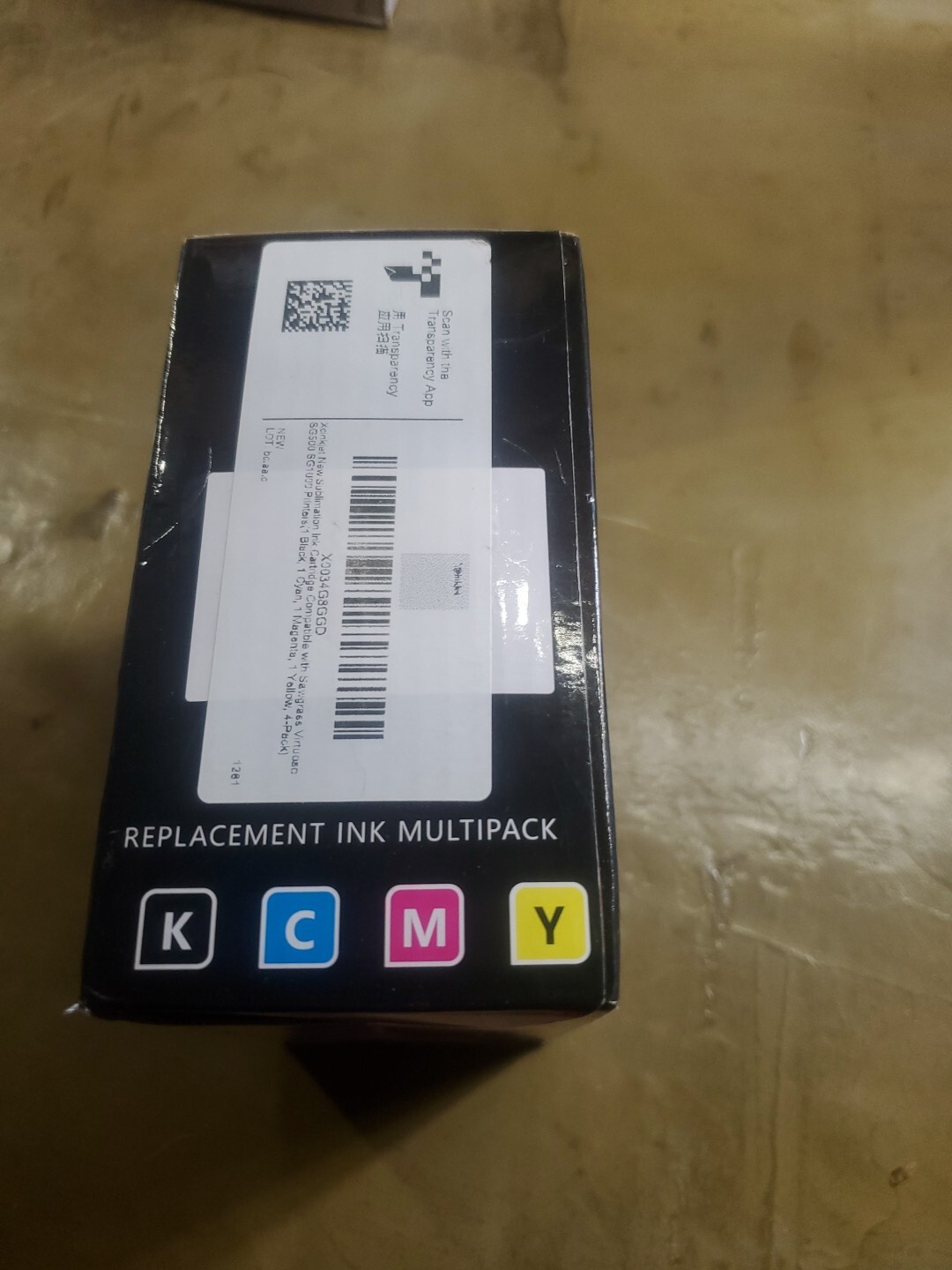 Xcinkjet Sublimation Ink SG 500 And SG 1000 Ink Replacement Multi Pack. New Seal