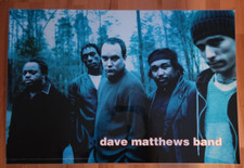 Póster laminado Dave Matthews Band madera al aire libre álbum arte 2000 36" x 24" usado