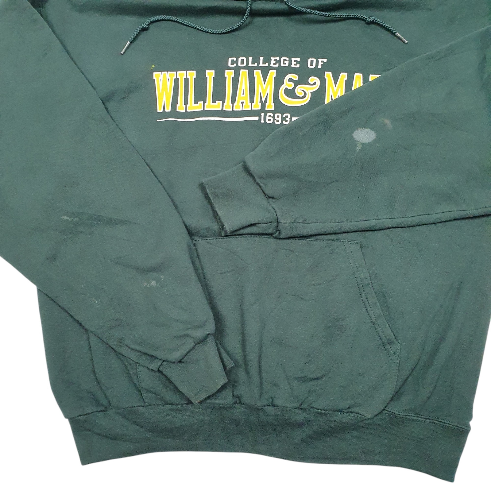 CHAMPION Hoodie College Of William & Mary USA Spellout Jumper Sweatshirt Mens M image 4