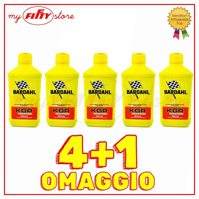 5 Liter BARDHAL Öl Mischung Racing (Kein Mischen) Malaguti Fifty HF 1986 1988