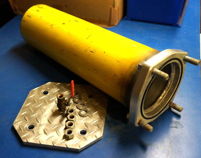 #ad 2.5 Gallon Medium Pressure Vacuum Infiltration Reactor Chamber Vessel Aluminum $495.00