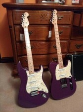 Fender Custom Shop Un-played set Strat and Tele 1999 Roswell Desert Sunset