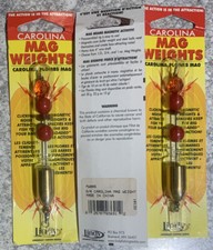 3 Packs Lindy Carolina Rig Mag Weights Brass ...
