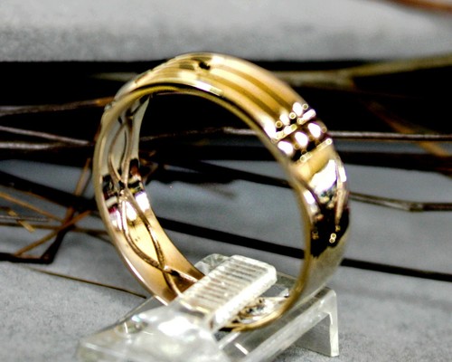 Atlantis Ring 14k Gold Sterling Silver Talisman Egyptian Amulet Handcrafted USA - Picture 10 of 11