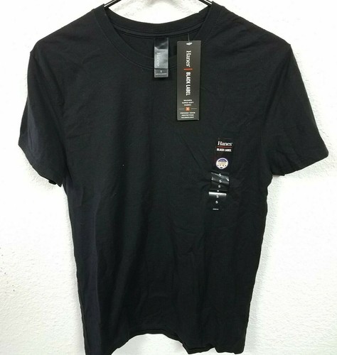 Hanes Premium Men's Short Sleeve Black 