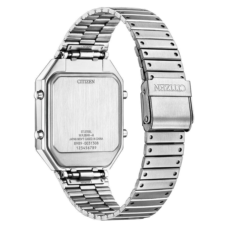 CITIZEN COLLECTION JG2120-65A RECORD LABEL Thermo Sensor Watch Ana