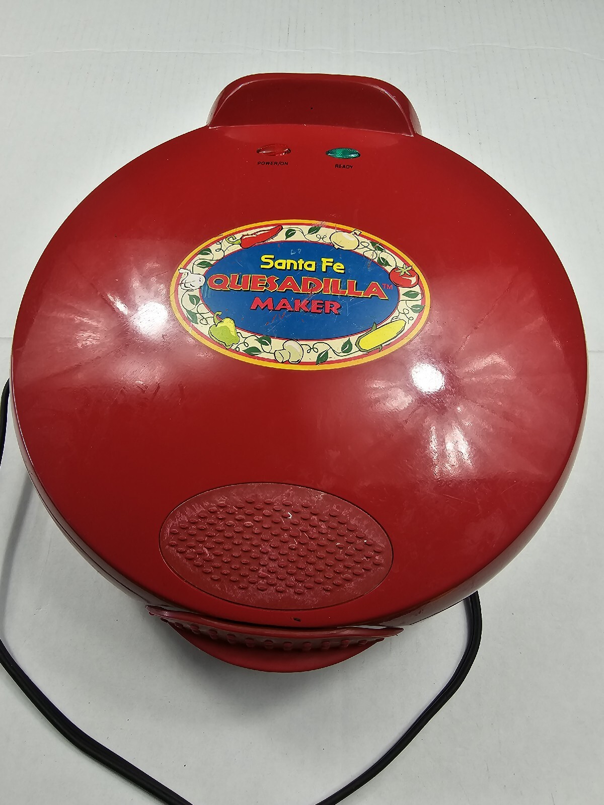 SANTA FE QUESDILLA MAKER SALTON MODEL QM2SFR RED PRE OWNED eBay