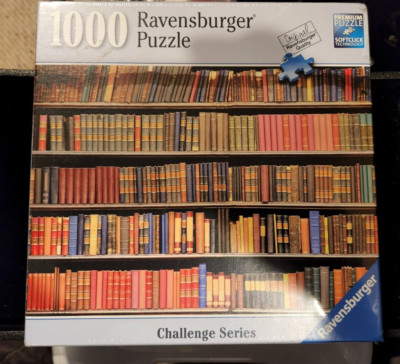 1000 piece Ravensburger Puzzle Book Shelf Challenge Series - Sealed  #82 348