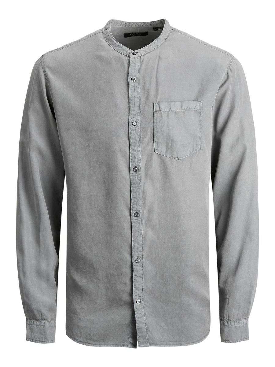 JACK E JONES JPRBLATENCEL BAND CAMICIA UOMO COLOR GHIACCIO