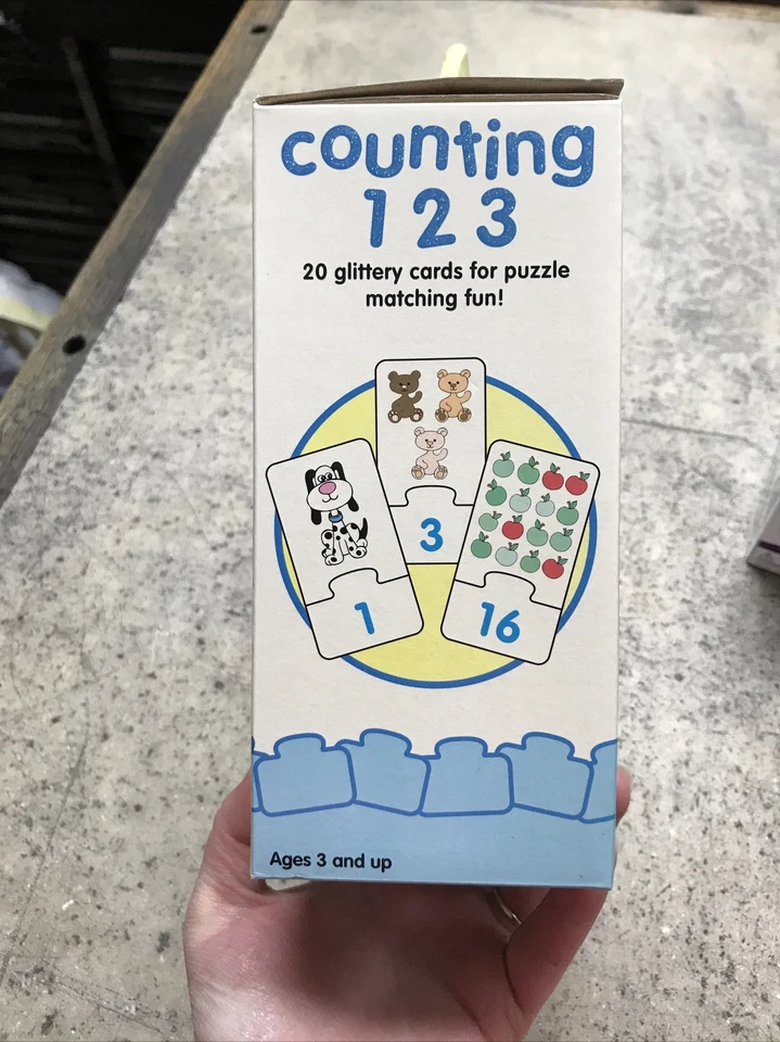 Lot of 2 My First Counting Puzzles - Brand New - Glittery Counting Fun - Animals - Image 3 of 4