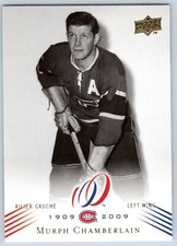 MURPH CHAMBERLAIN 2008-09 UPPER DECK MONTREAL CANADIENS CENTENNIAL NO 63   24183