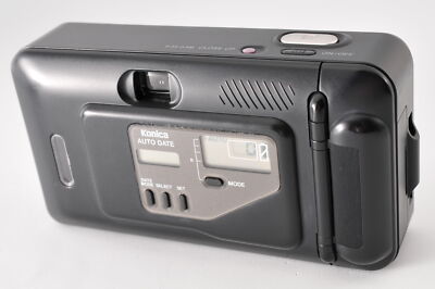 Near MINT]Konica Big Mini A4 Black Point & Shoot 35mm Film Camera