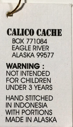 Alaska Filz Handarbeit Elchkopf Ornament 4" - - Bild 4 von 4