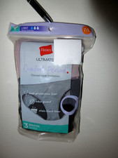 Hanes 3-Pack Womens Period BIKINIS Leak Protection Underwear Panties  L/7