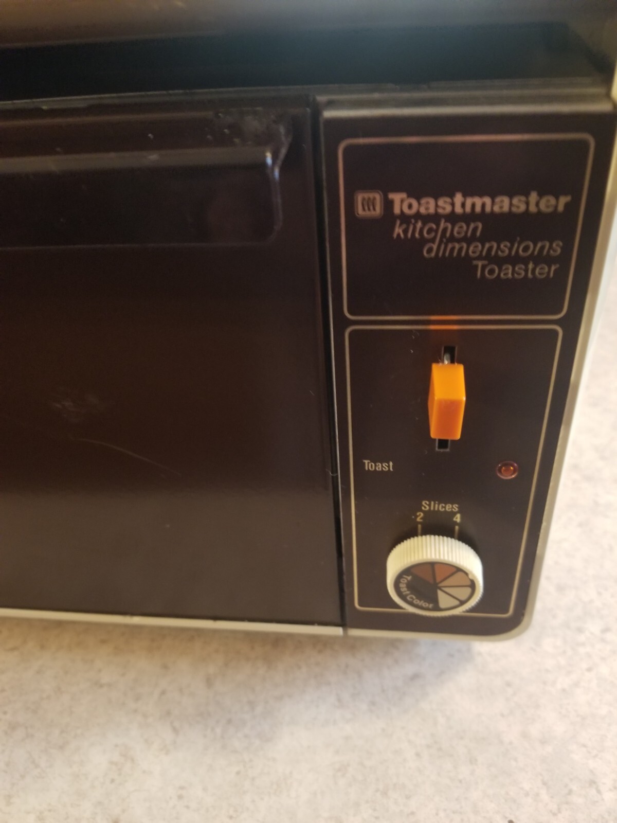 Toastmaster Kitchen Dimensions Toaster Under 4 Slice Model 785A