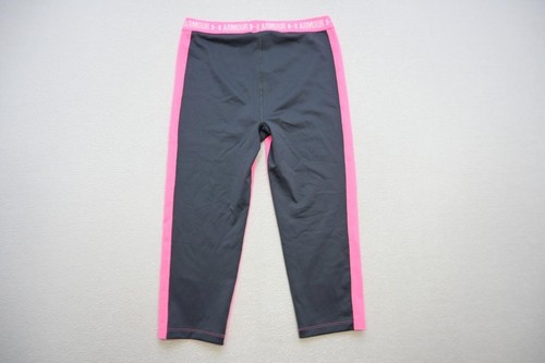 Under Armour Leggings Sweat Pants Stretch Pink Athletic Girls Size Large - Picture 4 of 4