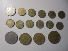 16 Spain Coins 1978-1995: Spain › King Juan Carlos I › 1975 - 20