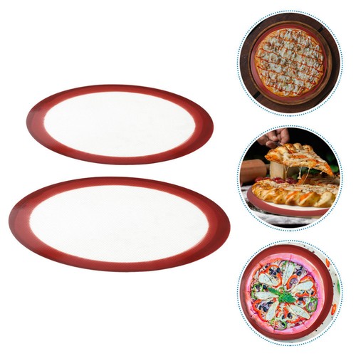2Pcs Household Macaron Silicone Baking Mats Restaurant Pizza Kitchen - Picture 4 of 12