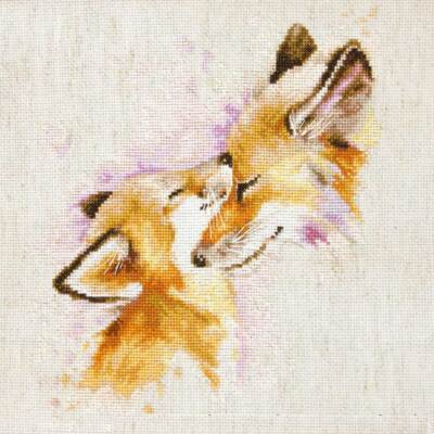 Produktbild von Luca S Kreuzstich Luca-S B2375 Kreuzstich Set, Mehrfarbig, 40x28cm Counted Cross Stitch