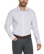 Banana Republic Men's Poplin Dress Shirt Light Blue Slim Fit Size 2XL New