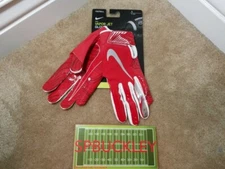 NIKE VAPOR JET 5.0 ADULT RECEIVER FOOTBALL GLOVES, NFG17, NWT
