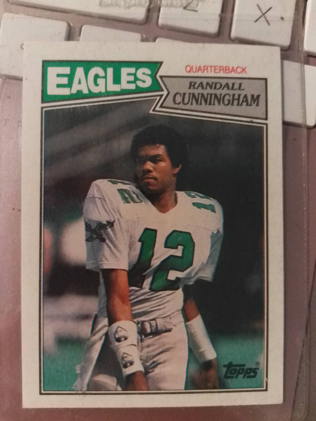 1987 Topps Randall Cunningham Philadelphia Eagles #296 Football Card