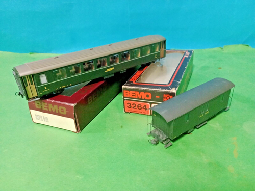 BEMO CARROZZE RhB 3278 516 2CL 2363- 3264 Gepackwagen D 4028 Hoe Hom - Photo 2/3