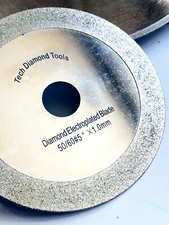 TechDiamondTools Electroplated Diamond Saw Blade Cutting Disc 5" (5 inch)