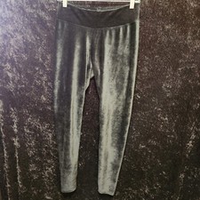 Cuddl Duds Women's Black Sz S Small Plush Velour Pants