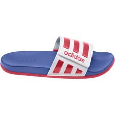 baby blue adidas slides