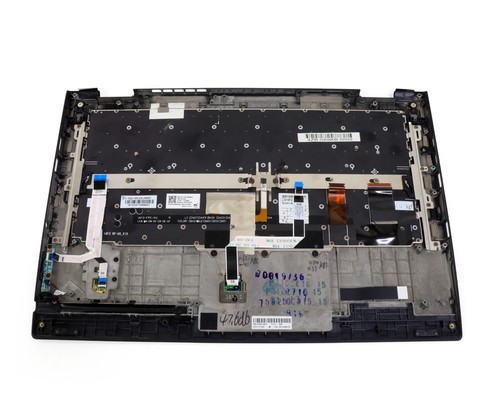 Lenovo ThinkPad X1 Yoga 2nd Gen Palmrest Keyboard Touchpad SM10M69725 SM10M66633 - Picture 4 of 5