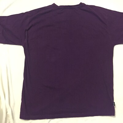 T-shirt Vintage Sean John - Taille XXL - Violet - Manches Courtes - Occasion Très Bon État