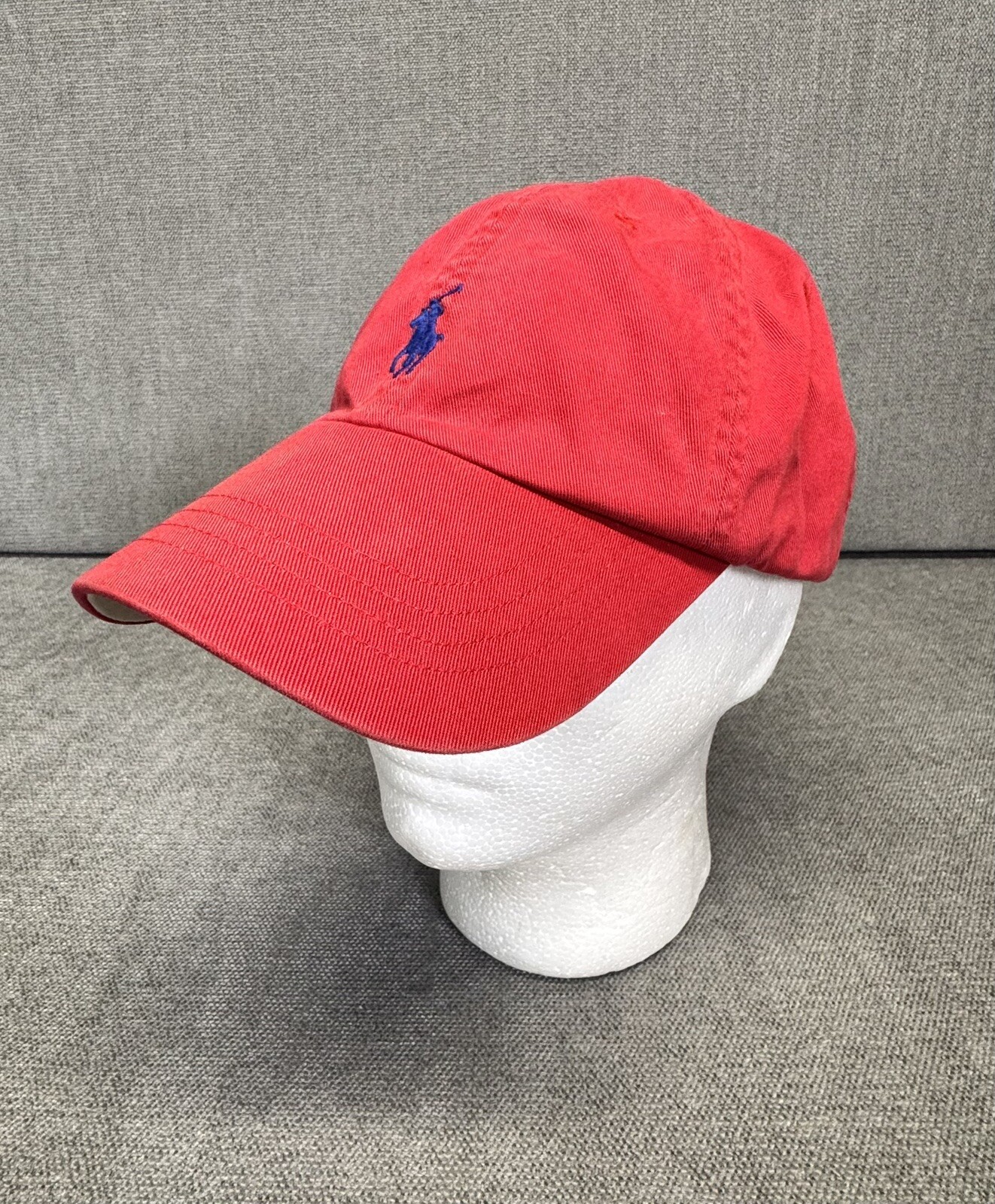 Cappello Polo Ralph Lauren cinturino pelle schiena pony preppy nerd regolabile unisex
