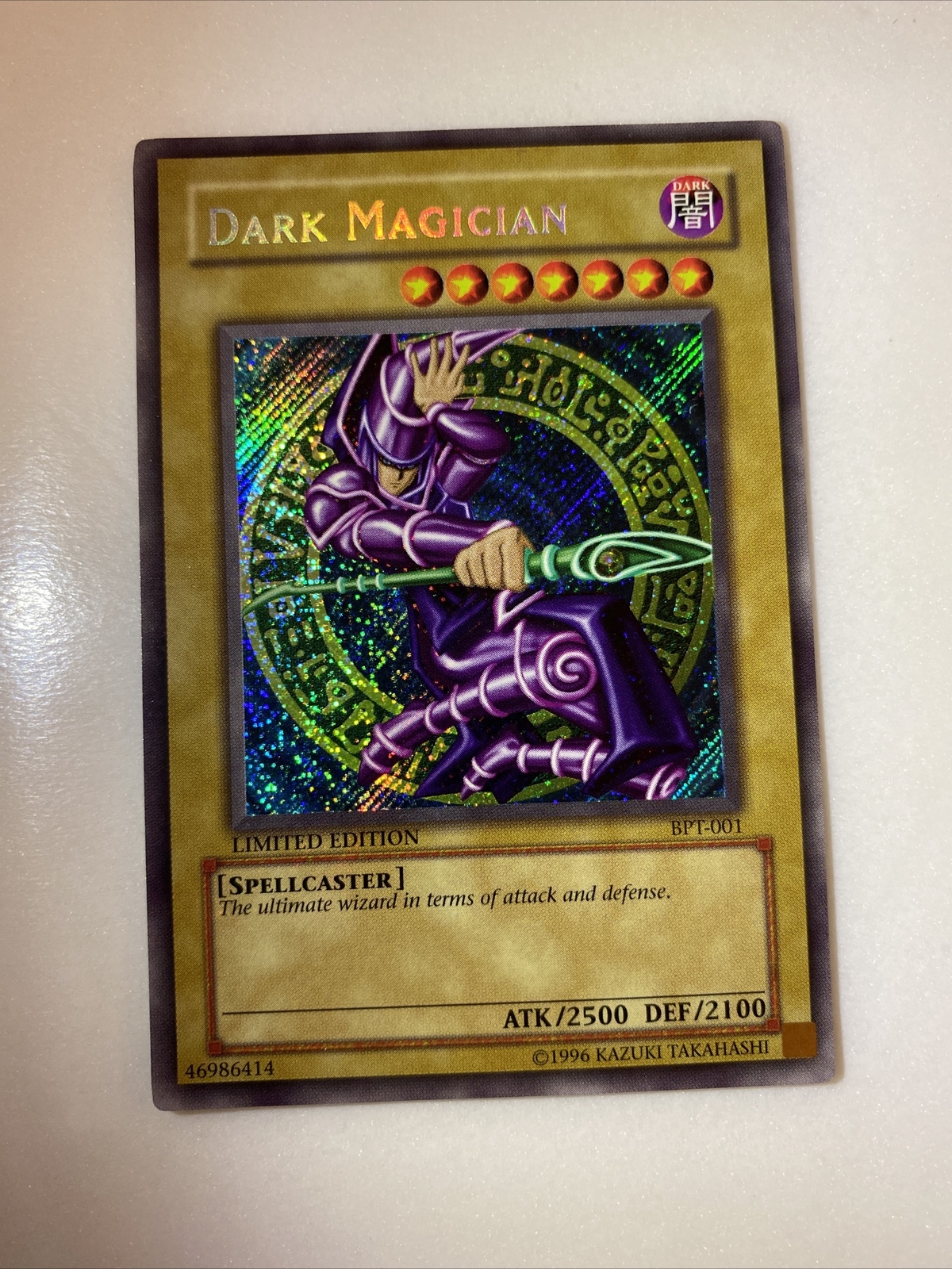 Dark Magician Limited Edition Holo BPT-001 | eBay