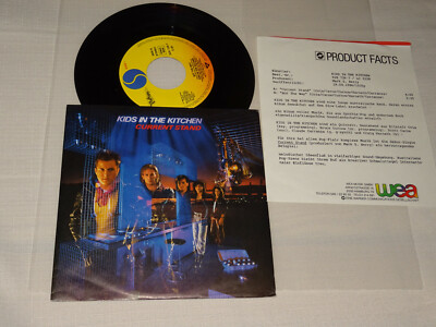 KIDS IN THE KITCHEN - CURRENT STAND / GERMANY 7'' SINGLE (MINT-) & PROMO-FACTS