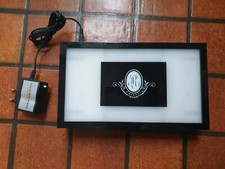 Rare Plv lumineuse lampe de table Champagne Louis Roederer cristal 23×13cm