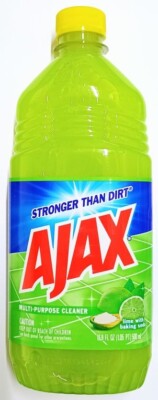 AJAX Multi Purpose Cleaner 'Lime with Baking Soda' Stronger than Dirt 500 ml USA
