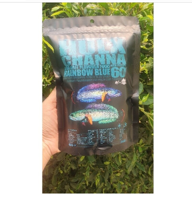 Hulx Channa beautiful snakehead fish food Super mass formula