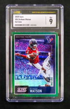 2020 Panini Score - Deshaun Watson - End Zone Green SSP /6 CSG 9 Mint
