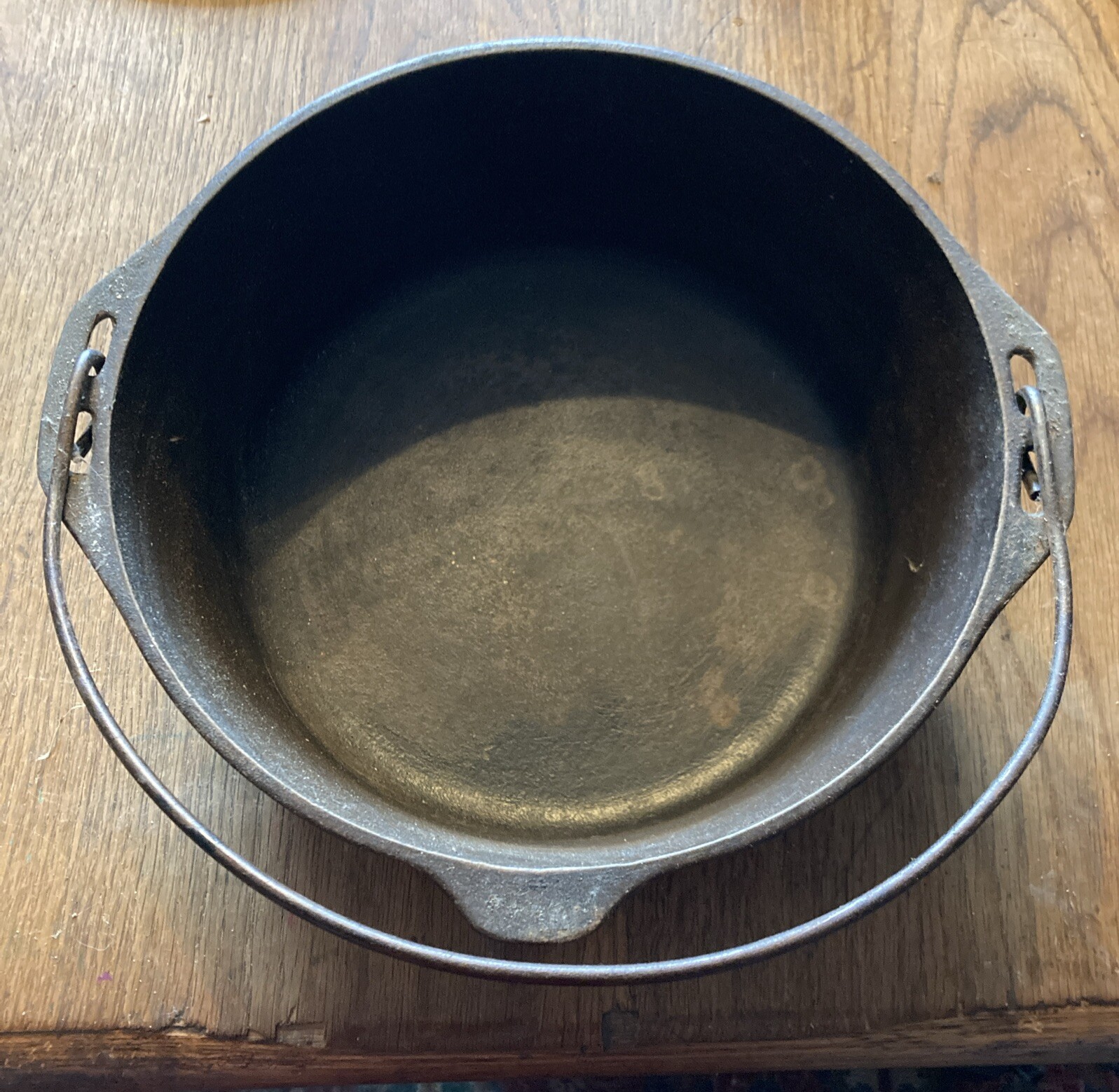 NICE!! Vintage USA Cast Iron Dutch Oven No. 8 D3 8DO eBay