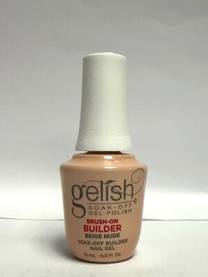 Harmony Gelish #1148128 Brush-On Builder Gel Beige Nude 0.5 oz