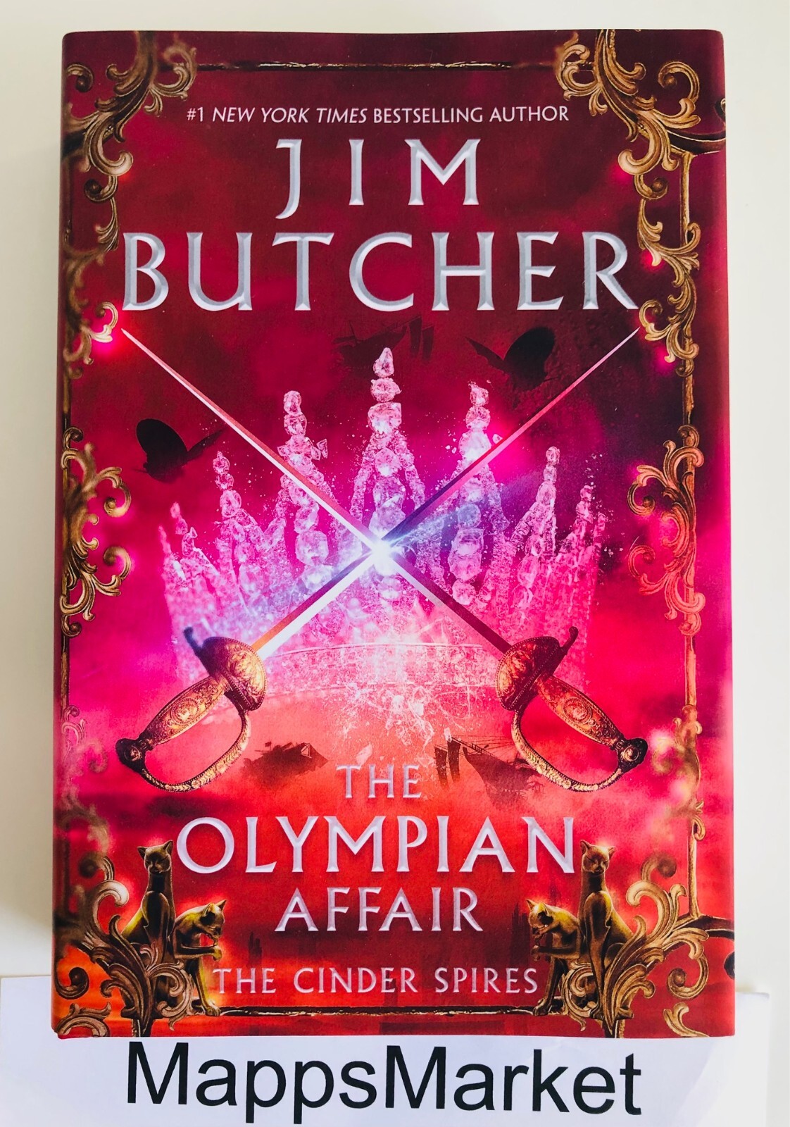 SIGNED The Olympian Affair (Cinder Spires 2) by Jim Butcher 1/1 HC