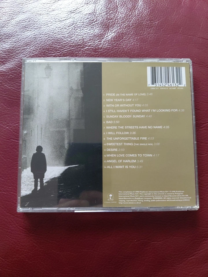 U2 The Best Of 1980-1990 CD Sehr guter Zustand - Bild 2 von 4