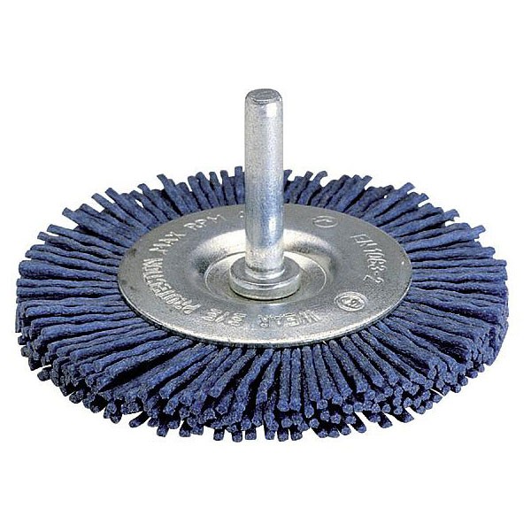 Wolfcraft Nylon Wheel Brush Fine ø 75mm